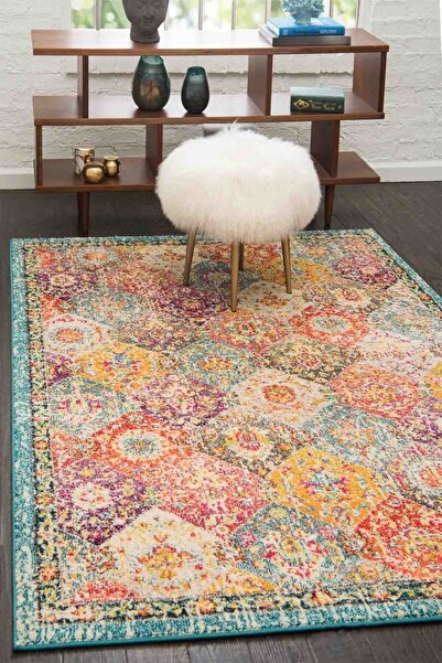 Angorahome Spring Koleksiyonu Dokuma Makine Halısı Sp1000