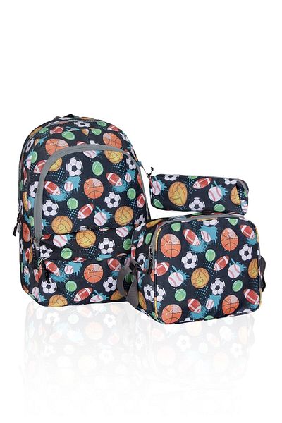 Cambridge Polo Club Triple School Bag Set Plcan2079 309 Sport