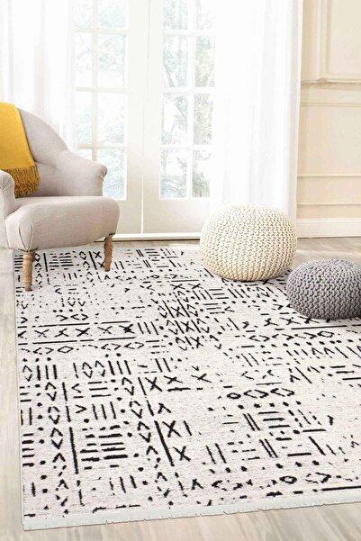 Aden Sierra Şönil Dokuma Halı |Kaymaz Tabanlı Makinede Yıkanabilir Halı |Mode...