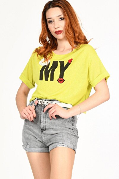 What's Up Шорти Whatsup Denim з високою талією - подвійний крій