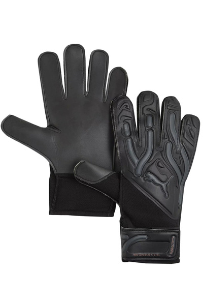 Puma Ultra Play Rc Kaleci Eldiveni Bilek Bandajlı Parmak Destekli Siyah