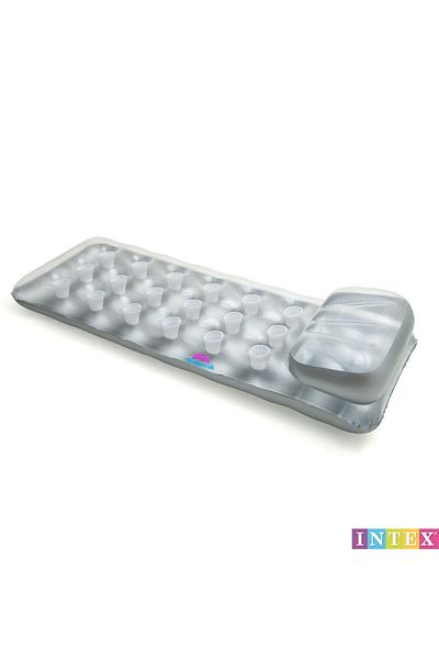 hediyecik İntex Unisex Adult Pool and Sea Bed with Pillow 188x71 cm