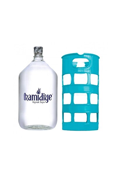 Royal Stil Cam Şişe Boş Damacana 15 Lt. Koruma Sepetli