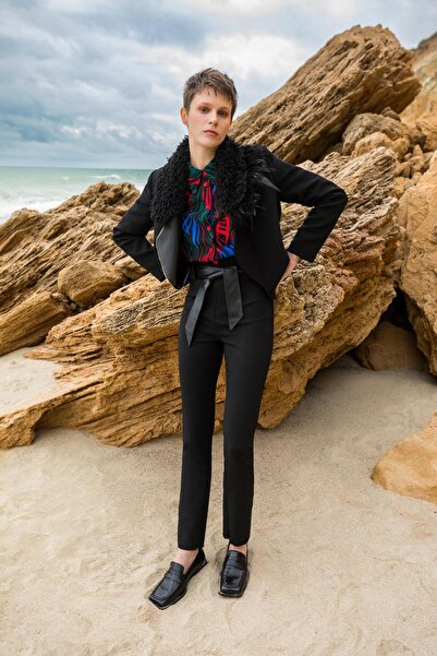 KAMEYA KARMA DESENLİ BAĞLAMALI GÖMLEK 24W10329