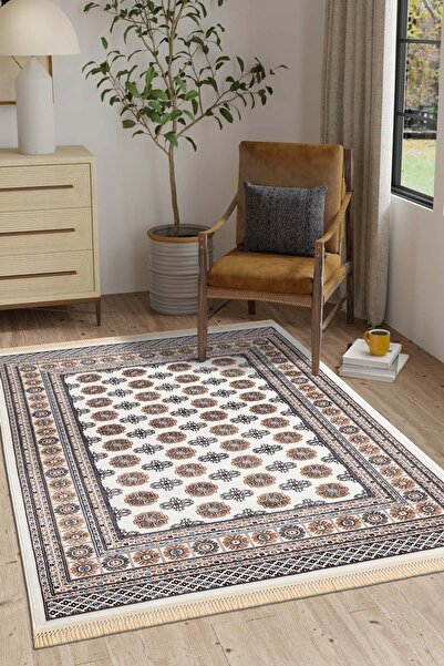 Angorahome Persian Dokuma Makine Halısı Bk1001