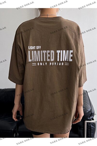 Tarzsokak Pantaloni supradimensionați pentru femei, cu imprimeu camel, ediție...