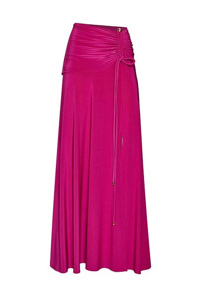 KAMEYA Slit Detailed Gathered Waist Skirt - 23s30217