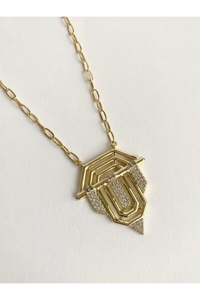 HİRA AKSESUAR Steel Knight Serenay Necklace