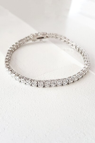 MorMajor Silver Suyolu 3 mm Gümüş Bileklik