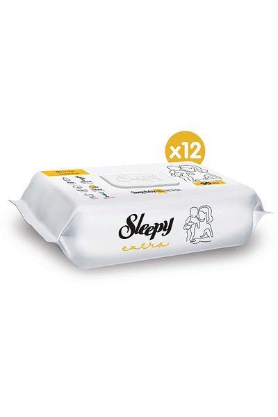Sleepy Extra Wet Baby Towel 12x90 (1080 Sheets)