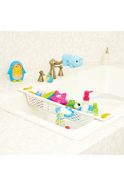 Munchkin Ördekli Banyo Organizatörü |Küvet Kenarı Kullanım|Sabunluk Bölmeli| ...