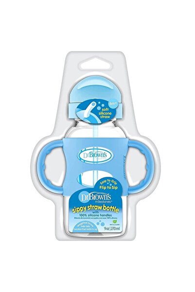 Dr.Brown's Dr. Brown's Pipetli Milestones Sippy Bardak 270ml