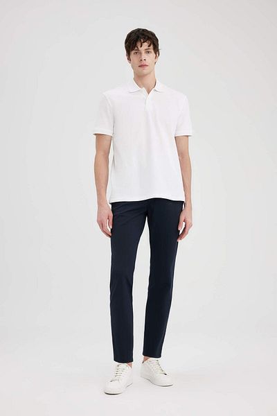DeFacto Normál szabású Chino Canvas nadrág gabardine zsebekkel - T1052az23sp