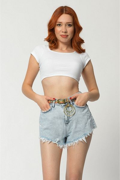 What's Up Pantaloni scurti WhatsUp Tassels pentru femei