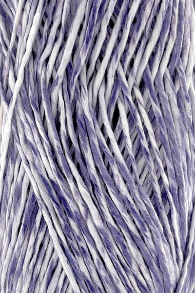 SENSY Premium Softee Raffia - Soft Marbled Paper Thread, Multicolored Raffia Hand Knitting Thread, Purple Batik