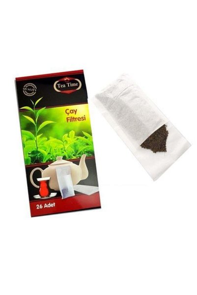 Tea Time Sağlıklı Hijyenik Çay Demleme Filtresi 26 Adet
