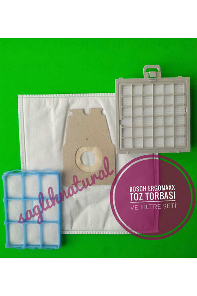 Bosch BSG 82480 - كيس غبار المكنسة الكهربائية ومجموعة الفلتر