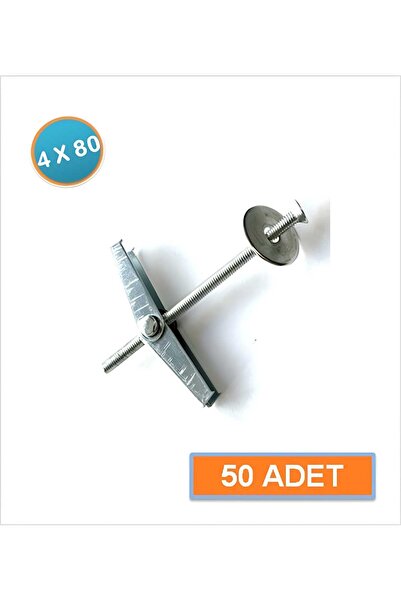 Genel Markalar Çelik Alçıpan Dübeli Kelebek 4X80 - 50 ADET