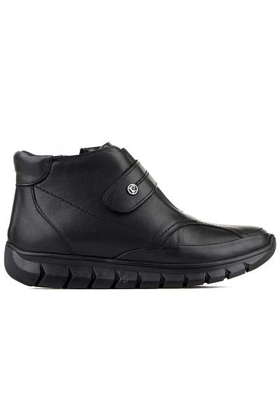 Pierre Cardin 54336 Μοντέλο - Γυναικείες μπότες από γνήσιο δέρμα με φερμουάρ Bone Color