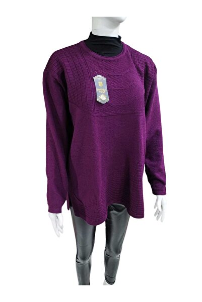 Sel Giyim 2026 Model Kardelen Kumaş Battal Pulover pentru mamă Bluză