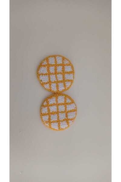 ETİK AKSESUAR Punch nakışı car coasters /araç içi bardak altlığı 2 li takım /...