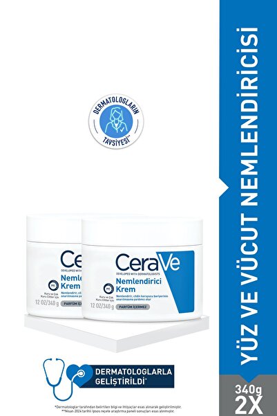 CeraVe Nemlendirici Yüz Ve Vücut Kremi-Kuru Ciltler İçin Seramid Ve Hyalüroni...