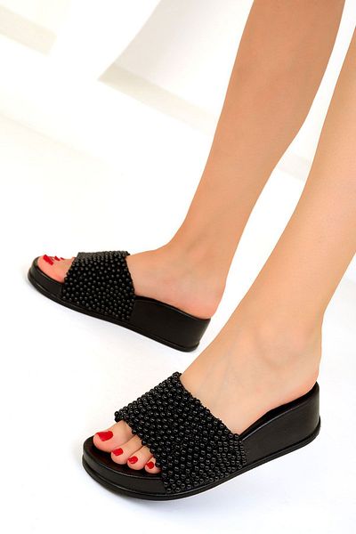 SOHO Women's Slippers 19424 - Black