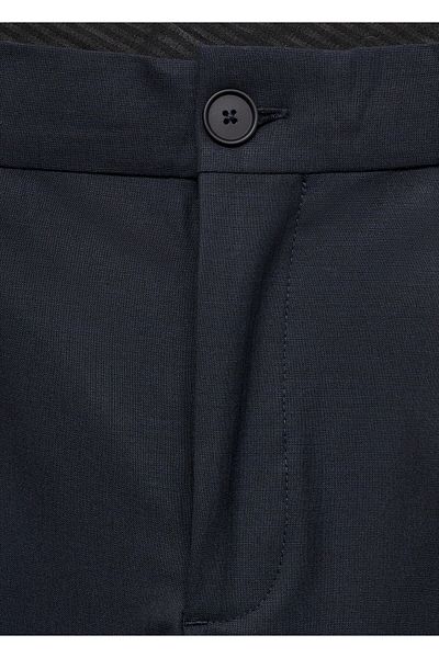 MANGO Man Navy Blue Men's Trousers57046008