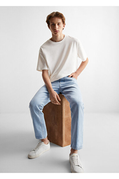 MANGO Kids Açık Denim Erkek Jeans 57094016