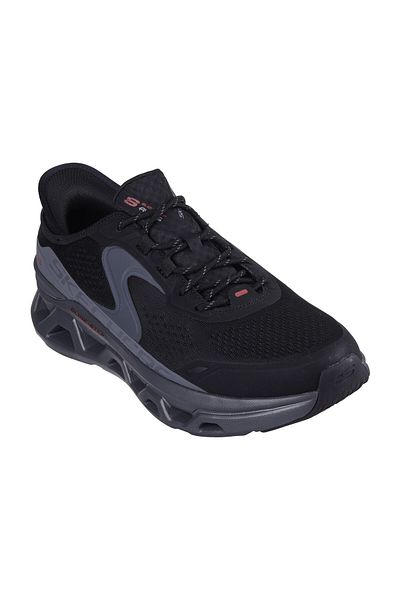 SKECHERS Pánské černé vycházkové boty