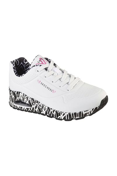SKECHERS Weiße Lauf- und Trainingsschuhe für Damen und Mädchen