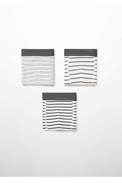 MANGO Kids Gray Boxer Shorts for Kids