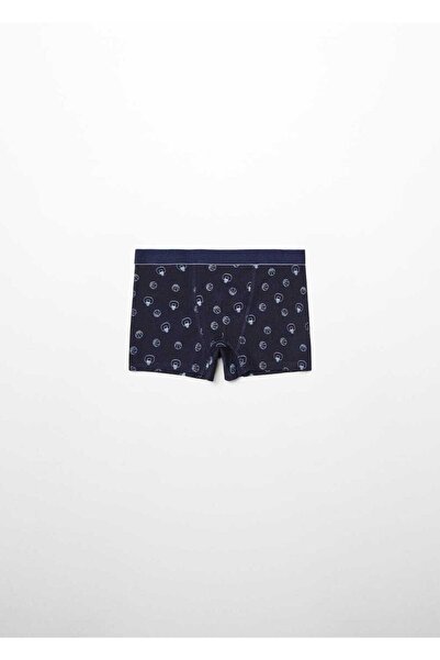 MANGO Kids 3'lü desenli boxer seti