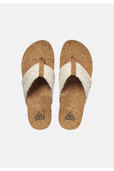 Reef Sandalen CUSHION STRAND Zehentrenner aus recyceltem PET und Kork
