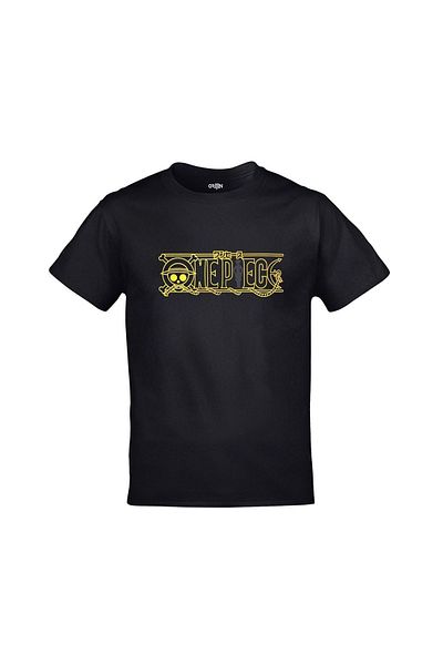 Orijin Tekstil One Piece Roronoa Zoro Μπροστινό και Πίσω εμπριμέ Unisex Μαύρο Tshirt