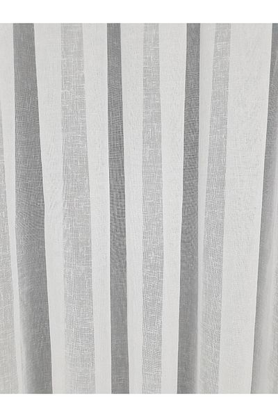 Brillant Dora Natural Linen Tulle Curtain - 1/2,5 Pile, Original Non-Wrinkle Tulle