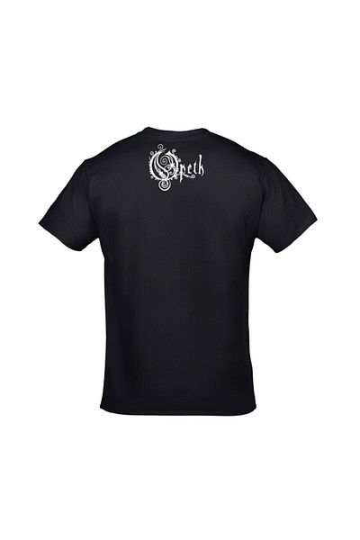 Orijin Tekstil Μαύρο μπλουζάκι με στάμπα Opeth Deliverance μπροστά και πίσω