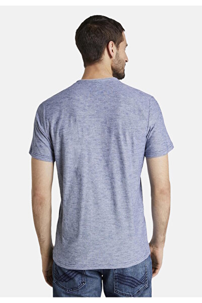 Tom Tailor Shirt Henley Shirt T-Shirt gestreift