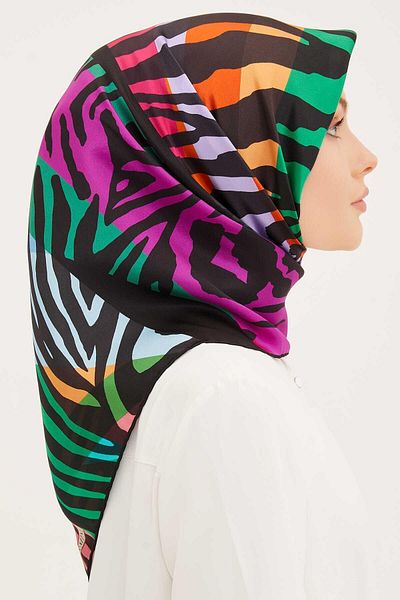 Armine Sura Silk Scarf Nostalgia Series - 8950-02ns