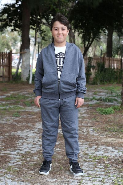 cm buseyiz Σετ 3 σετ με φερμουάρ με κουκούλα και μπλουζάκι με στάμπα brooklyn