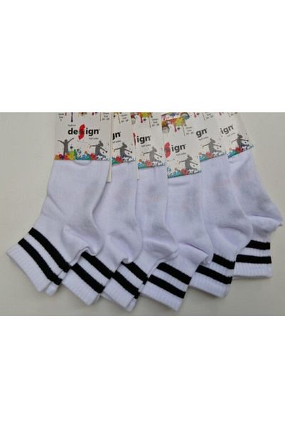 Design Socks 6 опаковки детски чорапи с дизайн на райе