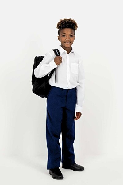 YAKAMEL High Waist Premium Navy Blue Boy's Sweatpants - Comfortable and Flexible