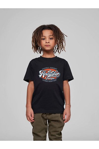 VASK Children's Oversize Unisex Headster Cotton Crew Neck T-Shirt