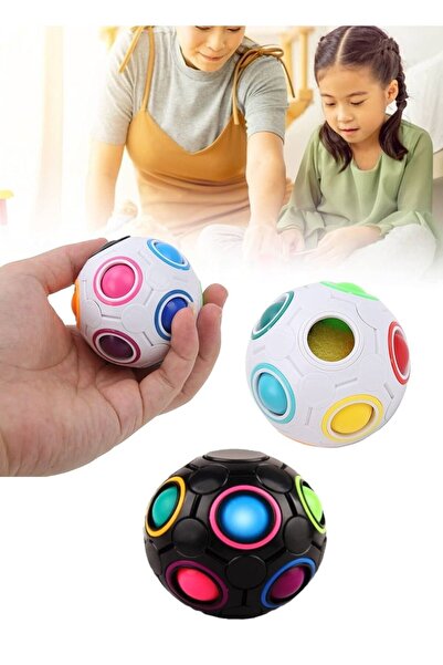 Ax Axentia Oyuncak Sihirli Bulmaca Topu Küp Eğlenceli Stres Giderici Sihirli ...