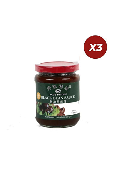 Jade Bridge Siyah Fasulye Sos (Black Bean Sauce) 230 G x 3 Adet