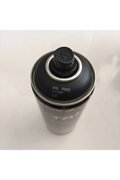 Genel Markalar 400 Ml Sprey Boya-mat Siyah-tampon Boyası Ral9005 Germany