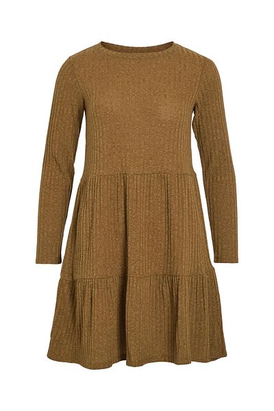 VILA Kurzkleid Langärmeliges