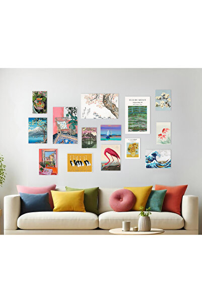 GUGUK Maksimalist Temalı Eklektik Poster Seti