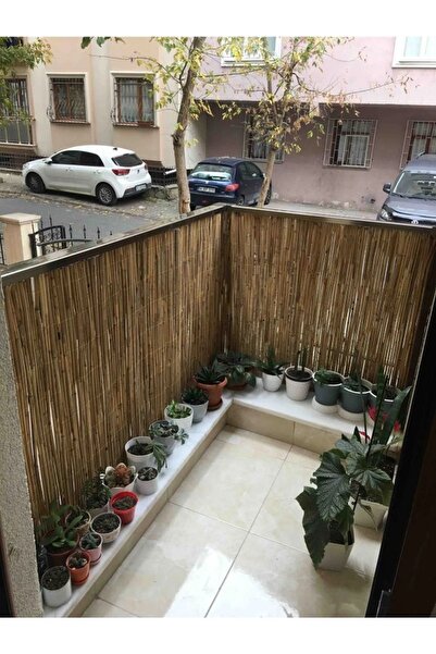 70 Cm X 2 Meters Natural Straw Fence Decoration
