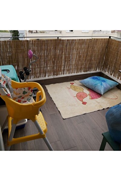 AYGHOME 80 Cm X 2 Metre Doğal Kamış Hasır Çit Dekorasyon